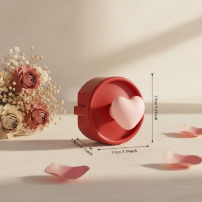 Cache pour prise rouge rose coeur dimension bouquet fleurs pétales