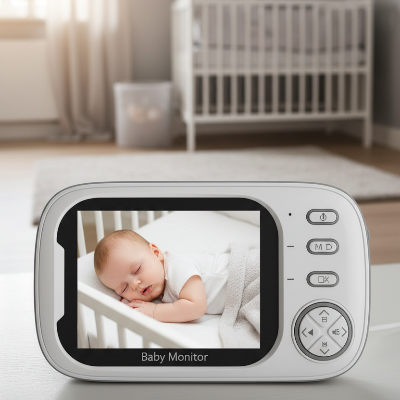 Écran LCD couleur 3,5 pouces baby monitor sol chambre bébé