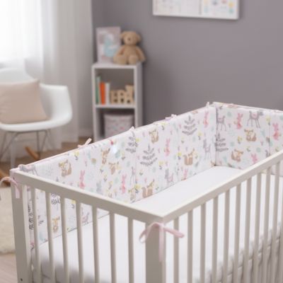 Tour de lit bébé La bande des bois