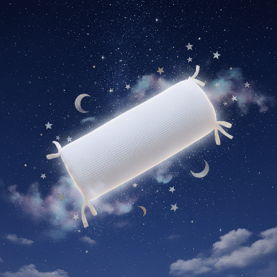 Tour de lit bébé blanc  Ciel étoilé nocturne