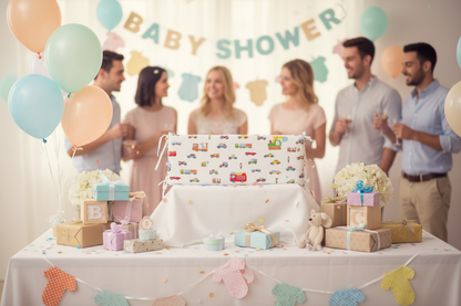 Tour de lit bebe voiturettes cadeau de shower de bébé
