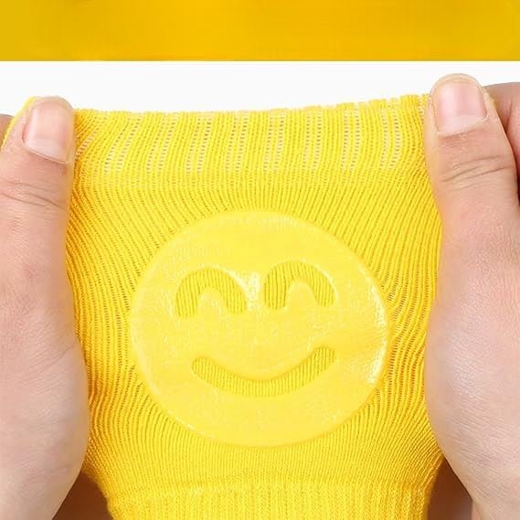 Genouillères - TotiPads™ - SmileyJaune - Éveille Bébé
